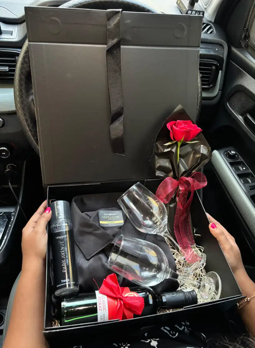 Velvet Indulgence Box - Front View